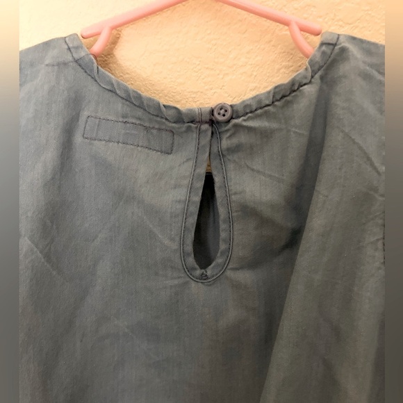 BCBG GIRLS SOFT CHAMBRAY DENIM DRESS - Picture 5 of 6